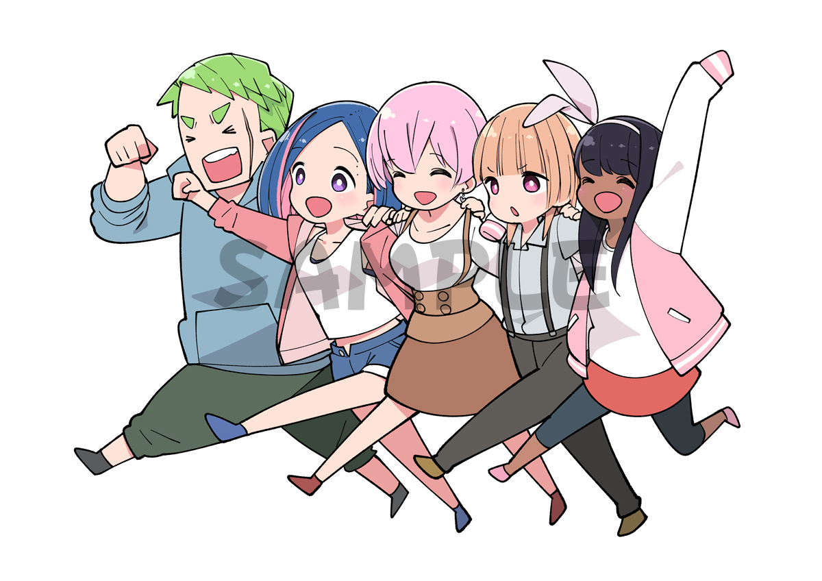 原作：カツヲ描き下ろし クリアポーチ